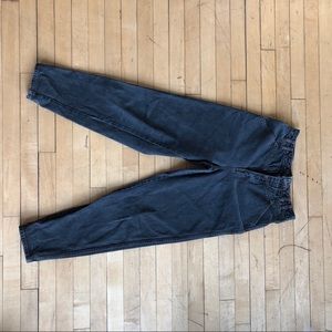 Vintage black jeans - high wasted mom jeans